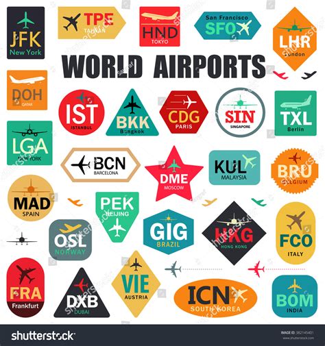 Iata Code Fonts