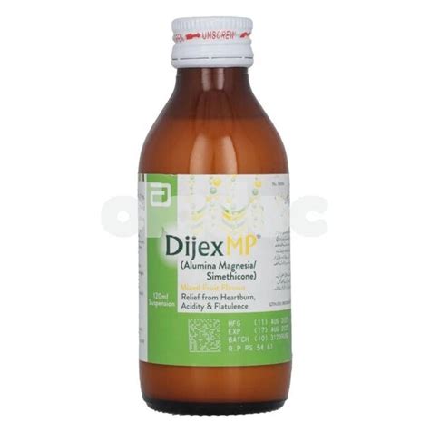 Dijex Mp Suspension 120ml Uses Side Effects Price In Pakistan