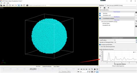 Lammps教程 Ovito输出rdfovito径向分布函数 Csdn博客