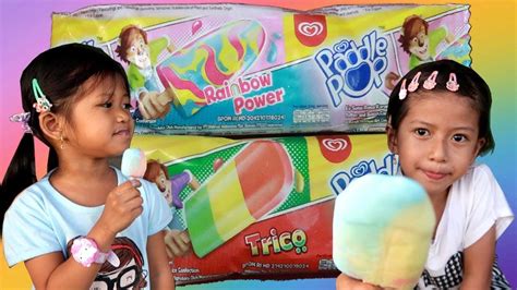 Es Krim Paddle Pop Rainbow Power Paddle Pop Trico💖 Icip Icip Ice