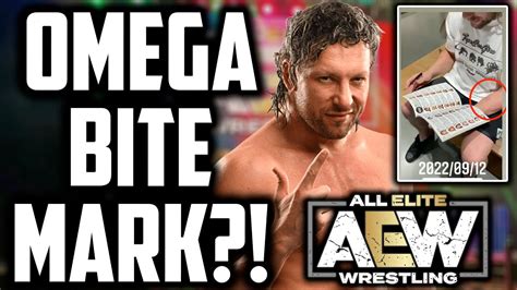 Aew Kenny Omega Bite Mark Video Roh Stars Debut On Aew Rampage Jon