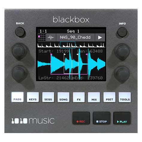 Music Blackbox Desktop Compact Sampling Studio Reverb