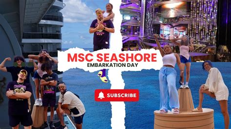 Msc Seashore Port Canaveral Embarkation Day Cruise With Us And