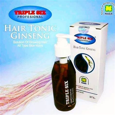 Triple Six Hair Tonic Ginseng Distributor Resmi Nasa N 420867