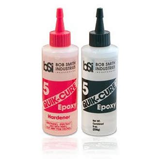 Colle Epoxy Bi Composant Quick Cure 5 Min 128g BSI BSI201