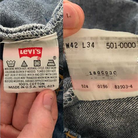 Levi S 1990s Levis 501 XX Single Wash Jeans Gem