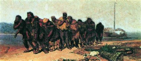 Barge Haulers On The Volga 1870 Ilya Repin WikiArt Org