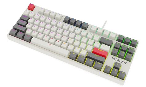 KRUX ATAX PRO RGB CREATOR RETRO GATERON YELLOW PRO Klawiatury