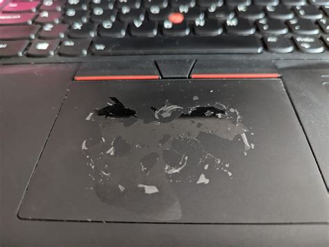 Laptop Track Pad Is Peeling I Do Have A Mouse But Still Wondering If