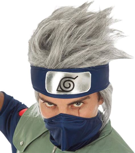 Generique Perruque Kakashi Hatake Naruto Adulte Amazon Fr Mode