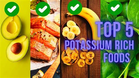 Foods Rich In Potassium Top Five Potassium Rich Foods Richest