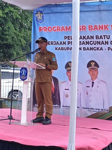 Peletakan Batu Pertama Pekerjaan Pembangunan Gapura Batas Kota