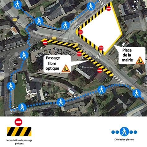 Information Travaux D Viation Temporaire Du Passage Pi Ton