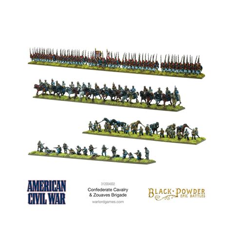 Buy Black Powder Epic Battles American Civil War Confederate Cavalry And Zouaves Brigade