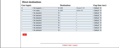 IVR Menu Options - Voonami, Inc.