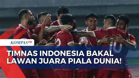 Fifa Match Day Indonesia Vs Argentina Pengamat Jangan Sampai Hanya