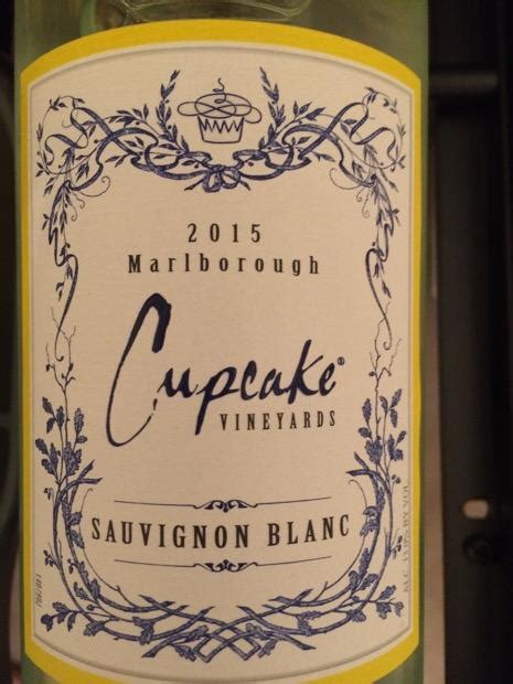 2015 Cupcake Vineyards Sauvignon Blanc New Zealand South Island