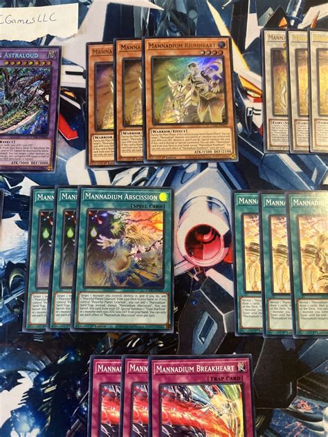 Yu Gi Oh 30x Mannadium Deck Core CYAC Ships Fast EBay