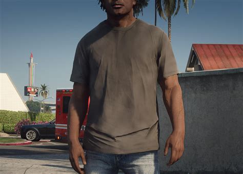 Loose Shirt For Franklin Gta Mods