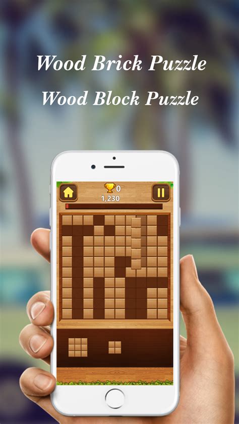 Wood Brick Puzzle Game Wood Block Puzzle Free Game Classic Woody