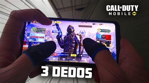 MELHOR HUD De 3 DEDOS Para JOGAR COD MOBILE COMO SE ACOSTUMAR