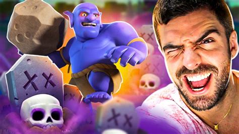 Melhor Deck De Lan Ador Cemit Rio Do Clash Royale Youtube