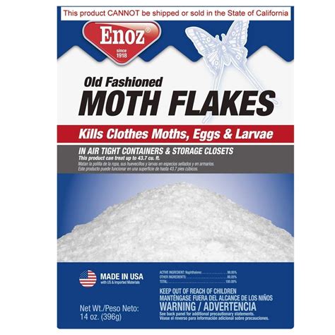 Enoz Old Fashioned Moth Flakes 14 Ounce