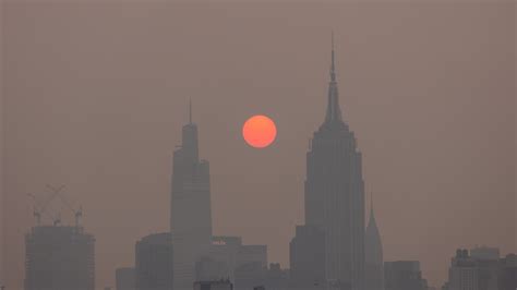 Nyc Air Quality Among Worlds Worst As Smoke From Canadian Wildfires