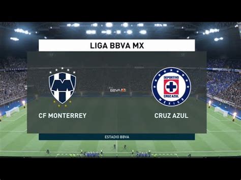 Rayados Vs Cruz Azul Liga Mx J Simulaci N Fifa Youtube