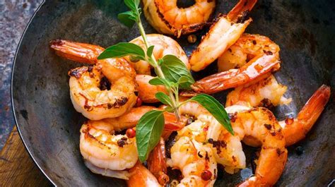 Gambas Flambées au Whisky