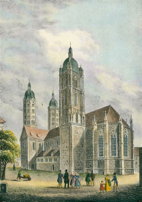 Naumburg Saale Domansicht Der Dom Zu Naumburg