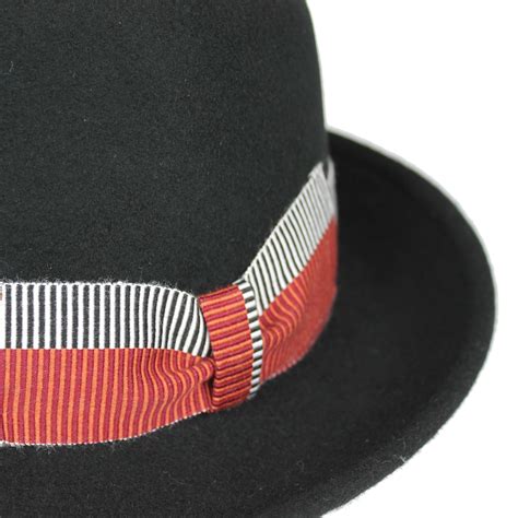 Cappello In Feltro Uomo Nero Tiburli Cappelli Fedora