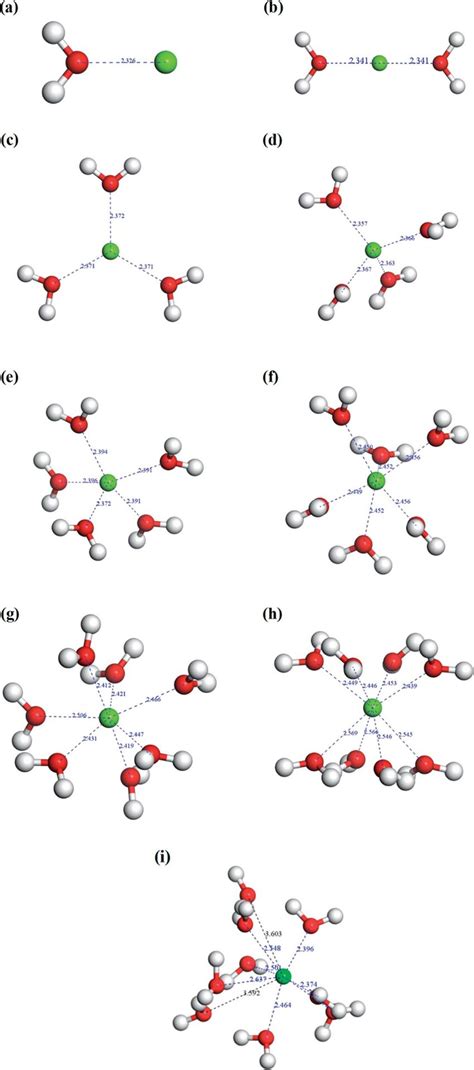 Coordination Simulation Of Hydrated Calcium Ions With Different Water