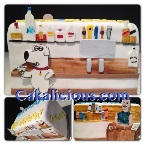 Family guy birthday cake | Birthday cakes for men, Man birthday, Custom ...