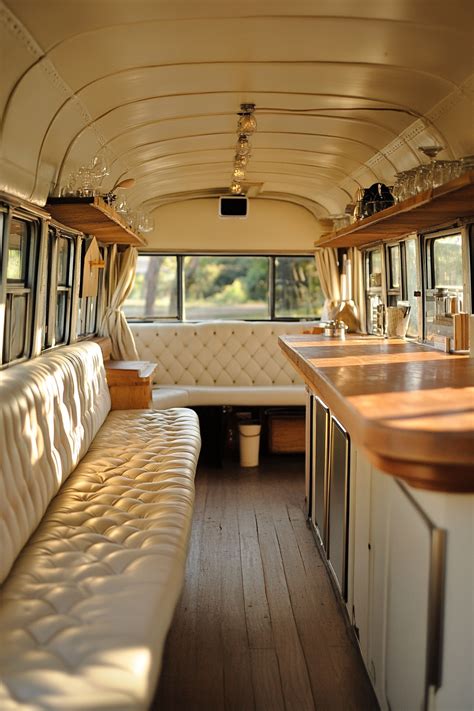 stylish school bus conversions tastyinteriors