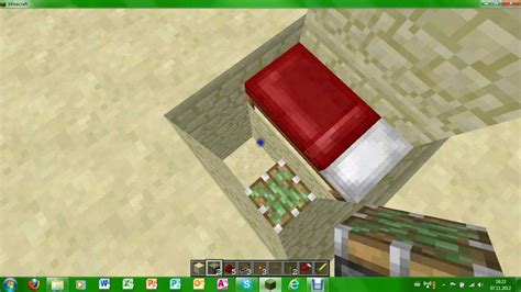 Minecraft Verstecktes Bett Tutorial Youtube