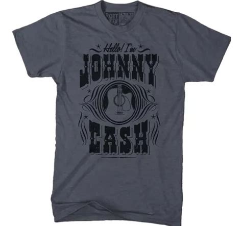 Hello I M Johnny Cash Playera G Rott Wear