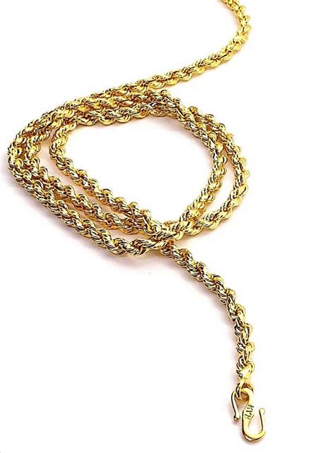 Unisex Brass Gold Plated Chains At Rs 60 Piece In Jaipur ID 23238147762