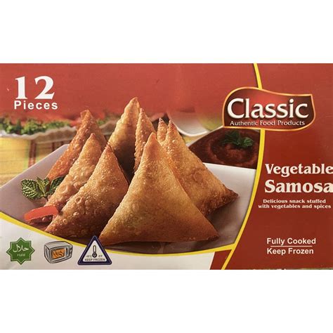 Classic Frozen Vegetable Samosa 12 Pcs