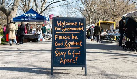 Most NYC Greenmarkets Are Still Open, Here Are Their Rules For Shopping Safely