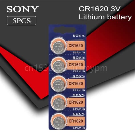 Sony Pile Bouton Cr V Pi Ces Pour Montre Cl De