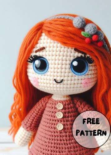 Free Amigurumi Rory Doll Crochet Pattern