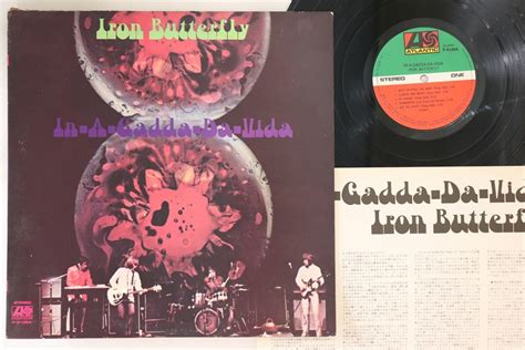 Yahoo Lp Iron Butterfly In A Gadda Da Vida P A A