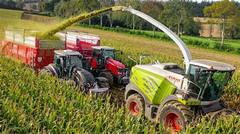 Ensilage De Mais Corn Silage Gaec Le Balencon Youtube