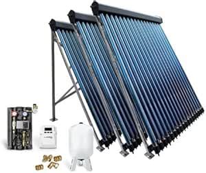 Röhrenkollektor Solarpaket Vakuumröhrenkollektor HP30 3 14 67 m²