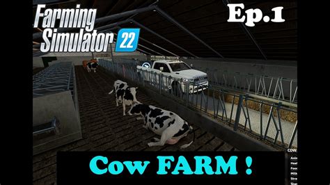 THE START OF A 200 COW FARM IN STARSOW Farming SImulator 2022 Ep 1