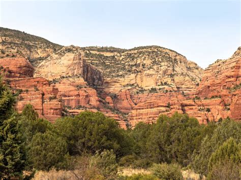 Sedonas Fay Canyon Hiking Trail Easy Stroll Thru Scenic Red Rock Canyon