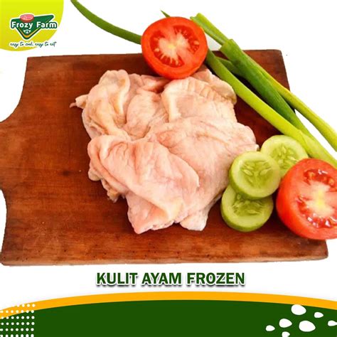 Jual Kulit Ayam 1 Kg Kulit Ayam Frozen Shopee Indonesia