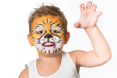 10 Cute Ideas For Tiger Face Paint For Kids | MomJunction