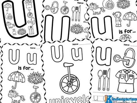 Letter U Coloring Pages Worksheets Library